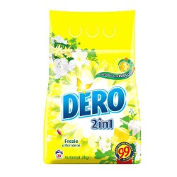 Detergent 2 in 1 Dero Automat, Frezie si Flori de Tei, 2 Kg Detergent 2 in 1 Dero Automat, Frezie si Flori de Tei, 2 Kg