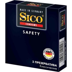 Prezervative Sico Safety, 3 Buc
