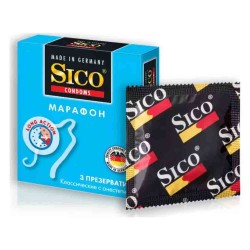 Prezervative Sico Marathon, 3 Buc
