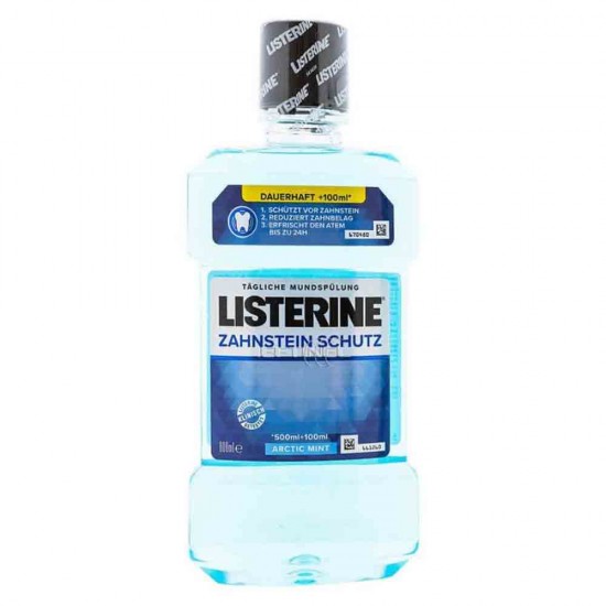 Apa de Gura Listerine Arctic Mint, 600 ml