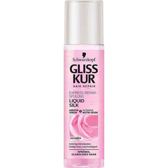 Balsam de Par Gliss Kur Fara Clatire, Liquid Silk Serum, 200 ml