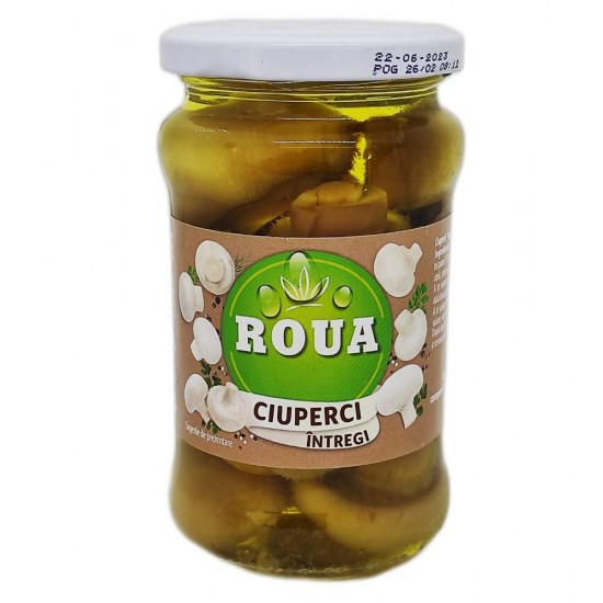 Ciuperci Intregi Roua, 280 g