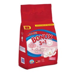 Detergent Automat Bonux 3 in 1 Pure Magnolia, 20 Spalari, 2 Kg Detergent Automat Bonux 3 in 1 Pure Magnolia, 20 Spalari, 2 Kg