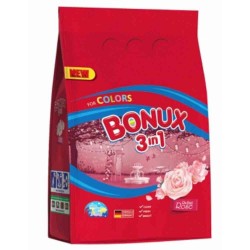 Detergent Automat Bonux 3 in 1 Trandafir, 20 Spalari, 2 Kg Detergent Automat Bonux 3 in 1 Trandafir, 20 Spalari, 2 Kg