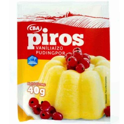 Budinca de Vanilie Cba Piros, 40 g Budinca de Vanilie Cba Piros, 40 g