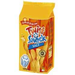 Grisine cu Sare Griesson Twist Snack, 125 g Grisine cu Sare Griesson Twist Snack, 125 g