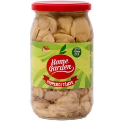 Ciuperci Home Garden Taiate la Borcan, 800 ml