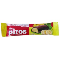 Ciocolata Cba Piros cu Banane, 25 g
