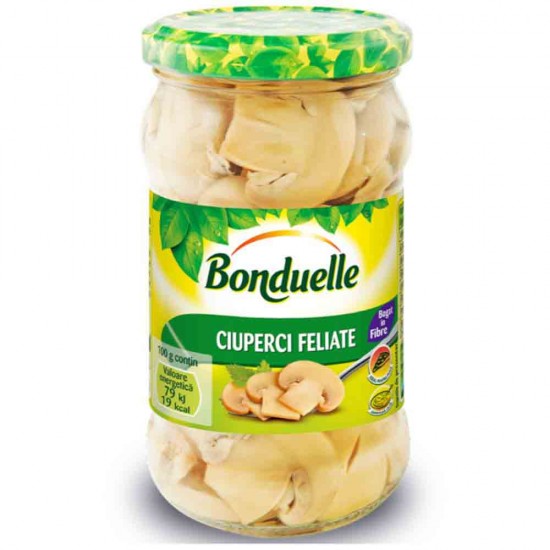 Ciuperci Feliate Bonduelle, 280 g