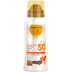 Lotiune Spray pentru Protectie Solara Gerovital Sun pentru Copii, SPF 50, 100 ml