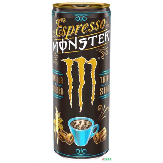 Bautura Coffe Monster Expresso cu Vanilie, 250 ml