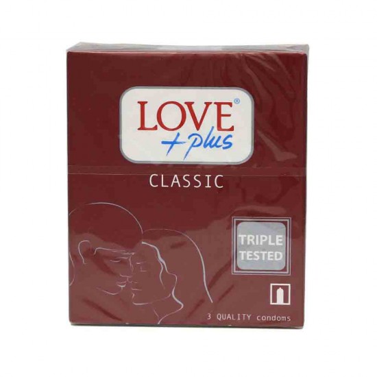 Prezervative Love Plus Classic, 3 Buc