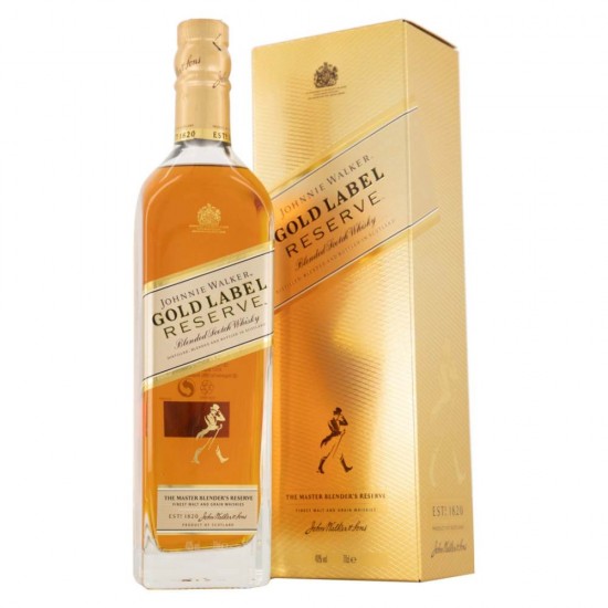 Whisky Johnnie Walker Gold Label, Blended, Cutie, 40% Alcool, 700 ml