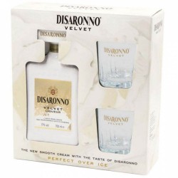 Lichior Disaronno Velvet + 2 Pahar, 17% Alcool, 700 ml Lichior Disaronno Velvet + 2 Pahar, 17% Alcool, 700 ml
