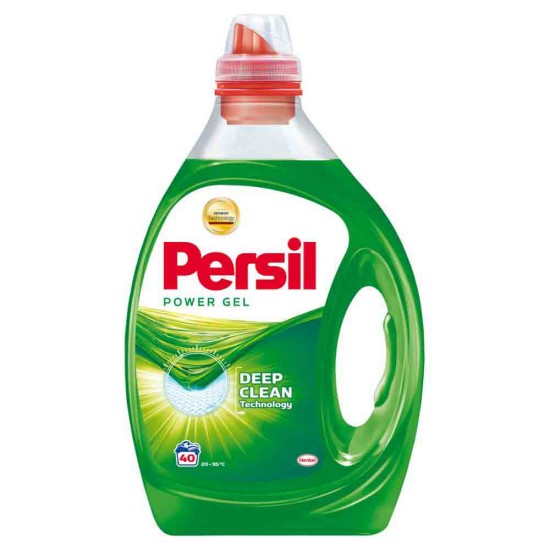Detergent Lichid Persil Power Gel, 40 Spalari, 2 L
