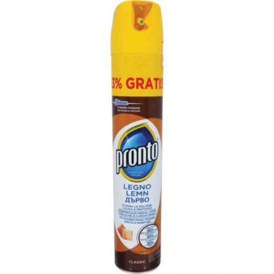 Solutie Mobila Pronto Clasic Lemn Spray, 300 ml