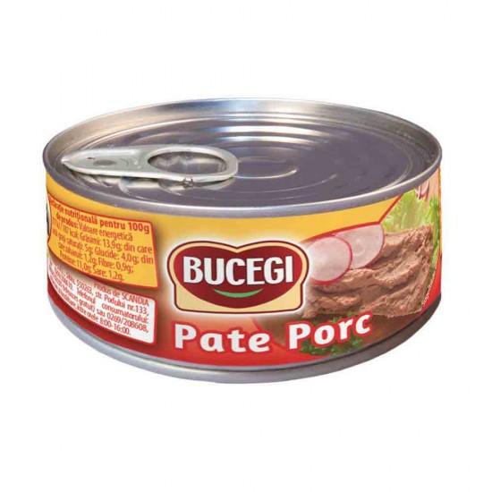 Pate Bucegi de Porc 20 % Ficat, 120 g