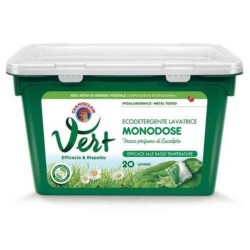 Detergent Capsule Eco Chanteclair Vert, 20 Capsule Detergent Capsule Eco Chanteclair Vert, 20 Capsule