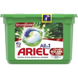 Detergent de Rufe Capsule Ariel All in One PODS Plus Ultra Oxi Effect, 13 Spalari Detergent de Rufe Capsule Ariel All in One PODS Plus Ultra Oxi Effect, 13 Spalari