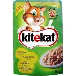 Hrana Umeda pentru Pisici Kitekat, Pui, 100 g