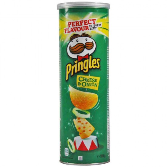 Chips Pringles Cheese & Onion, 165 g