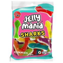 Jeleuri Jelly Mania Sharks, 100 g Jeleuri Jelly Mania Sharks, 100 g