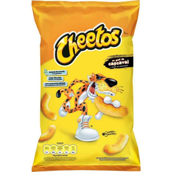 Pufuleti Cheetos cu Gust de Branza, 80 g