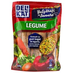 Baza pentru Mancaruri Delikat Bulgarasi de Savoare cu Arome de Legume, 200 g Baza pentru Mancaruri Delikat Bulgarasi de Savoare cu Arome de Legume, 200 g