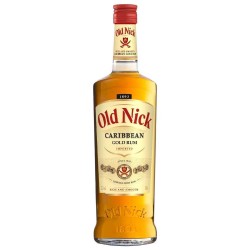 Rom Old Nick Caribbean Gold, 37.5% Alcool, 1 L