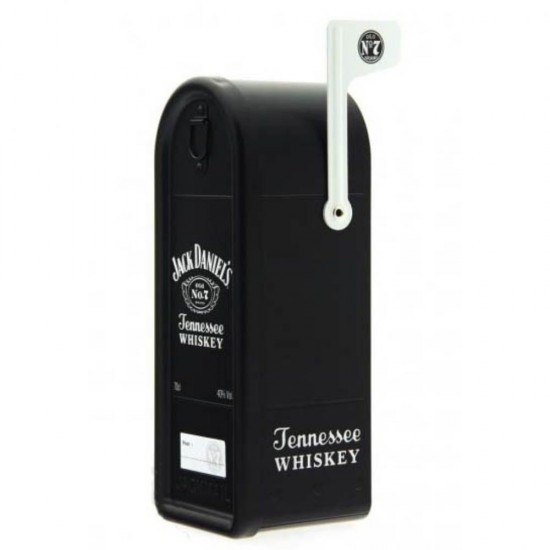 Whiskey Jack Daniel's in Cutie Metalica Mail Box, 40% Alcool, 700 ml
