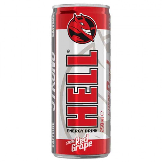 Energizant Hell Strong Red Grape, 250 ml