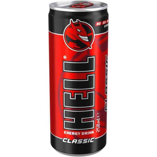 Energizant Hell Clasic, 250 ml