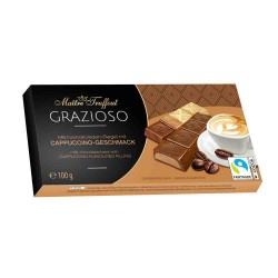 Ciocolata Grazioso cu Crema de Cappuccino, 100 g