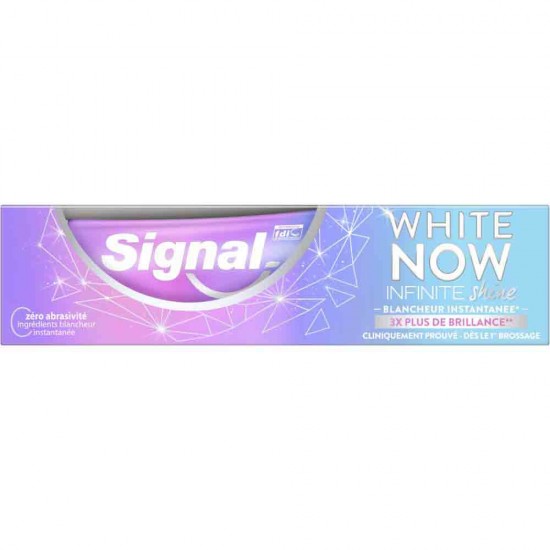 Pasta de Dinti Signal White Now Infinite Shine, 75 ml