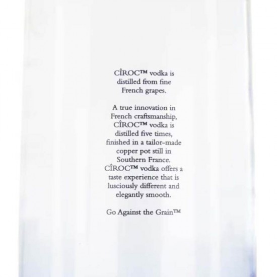 Vodca Ciroc, 40% Alcool, 1 L