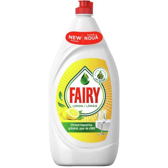Detergent de Vase Fairy Lemon, 1.2 L