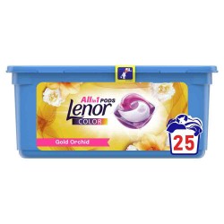 Detergent Capsule de Spalat Lenor, Gold Orchid Color, 25 Spalari Detergent Capsule de Spalat Lenor, Gold Orchid Color, 25 Spalari