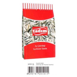 Seminte Tadim de Floarea Soarelui Extra Sarate, 200 g Seminte Tadim de Floarea Soarelui Extra Sarate, 200 g