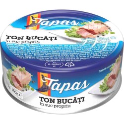 Ton in Suc Propriu Tapas, 160 g