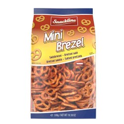 Covrigei Snackline Mini Brezel cu Sare, 300 g Covrigei Snackline Mini Brezel cu Sare, 300 g