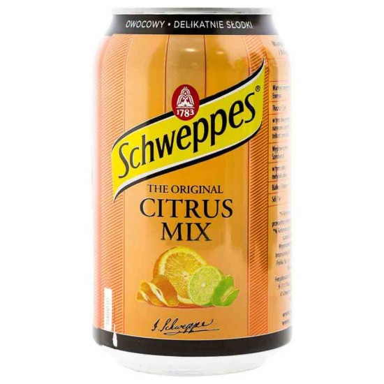 Suc Schweppes Citrus Mix, 330 ml