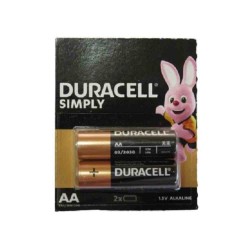 Set 2 Buc, Baterii Duracell Simply Alkaline LR6 (AA) 1,5V