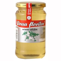 Miere de Salcam Roua Florilor, 500 g Miere de Salcam Roua Florilor, 500 g