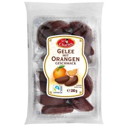 Jeleu cu Glazura de Ciocolata Sir Charles cu Aroma de Portocale, 200 g Jeleu cu Glazura de Ciocolata Sir Charles cu Aroma de Portocale, 200 g