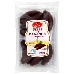 Jeleu cu Glazura de Ciocolata Sir Charles cu Aroma de Banane, 200 g Jeleu cu Glazura de Ciocolata Sir Charles cu Aroma de Banane, 200 g