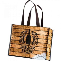 Sacose Ecobag 8-10 Kg, Model Cutie din Lemn