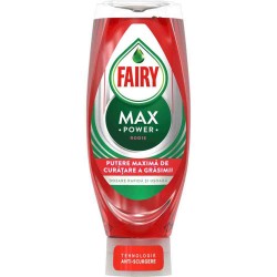 Detergent de Vase Fairy Max Power Rodie, 450 ml