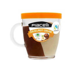 Crema Tartinabila Piacelli cu Alune si Nugat Duo, 300 g Crema Tartinabila Piacelli cu Alune si Nugat Duo, 300 g