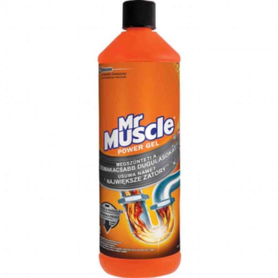 Gel de Curatat si Desfundat Tevi Mr. Muscle Dren, 1000 ml