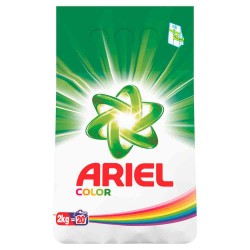 Detergent Pudra Ariel Color, 20 Spalari, 2 Kg Detergent Pudra Ariel Color, 20 Spalari, 2 Kg
